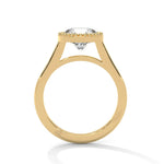 Load image into Gallery viewer, Round Cut Moissanite Ring