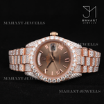 Load image into Gallery viewer, Moissanite Fully Iced Out Hip Hop Men's Watch Stainless Steel