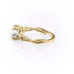 Load image into Gallery viewer, Round Moissanite Engagement Ring