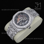 Load image into Gallery viewer, Timeless 41mm Skeleton White Dial Moissanite Watch