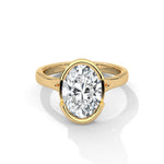 Load image into Gallery viewer, Oval Cut Moissanite Engagement Ring