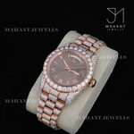 Load image into Gallery viewer, Moissanite Fully Iced Out Hip Hop Men's Watch Stainless Steel