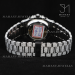 Load image into Gallery viewer, Fully Iced Out Sky Blue Dial Watch