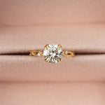Load image into Gallery viewer, 2.0CT Round Diamond Lab Grown Nature Inspired Engagement Ring