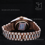 Load image into Gallery viewer, Moissanite Fully Iced Out Hip Hop Men's Watch Stainless Steel