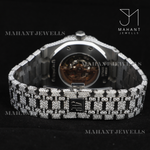 Load image into Gallery viewer, Timeless 41mm Skeleton White Dial Moissanite Watch