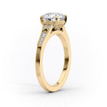 Load image into Gallery viewer, 1.50 CT Round Brilliant Vintage Moissanite Diamond Engagement Ring For Women
