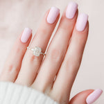Load image into Gallery viewer, 2.50 CT Elongated Cushion Cut Moissanite Hidden Halo Engagement Ring