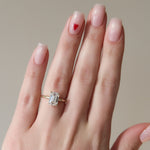Load image into Gallery viewer, Emerald Cut Engagement Ring