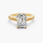Load image into Gallery viewer, Milgrain Engagement Ring
