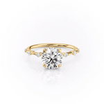 Load image into Gallery viewer, Pave Band Engagement Ring