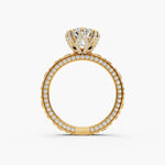 Load image into Gallery viewer, 5.0CT Marquise Diamond Moissanite Milgrain Engagement Ring
