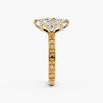 Load image into Gallery viewer, 5.0CT Marquise Diamond Moissanite Milgrain Engagement Ring
