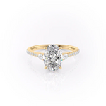 Load image into Gallery viewer, Oval Diamond Engagement Ring