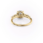 Load image into Gallery viewer, 1.0CT Round Diamond Moissanite Five Stone Engagement Ring