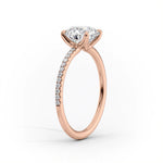 Load image into Gallery viewer, 2.50 CT Marquise Cut Moissanite Pave Set Engagement Ring