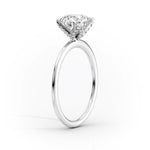 Load image into Gallery viewer, 2.5 CT Marquise Cut Moissanite 4 Prong Solitaire Engagement Ring