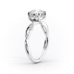 Load image into Gallery viewer, 2 CT Marquise Lab Grown Diamond Infinity Band Engagement Ring