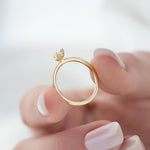 Load image into Gallery viewer, 2 CT Marquise Lab Grown Diamond Pave Unique Engagement Ring