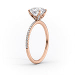 Load image into Gallery viewer, 2 CT Marquise Lab Grown Diamond Pave Unique Engagement Ring