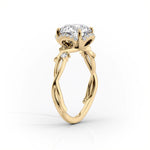 Load image into Gallery viewer, 2 CT Marquise Cut Moissanite Spilt Band Engagement Ring