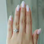 Load image into Gallery viewer, 3 CT Marquise Cut Three Stone Solitaire Ring Moissanite Engagement Ring