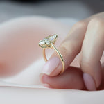 Load image into Gallery viewer, 1 CT Marquise Moissanite Solitaire Ring