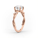 Load image into Gallery viewer, 1.50 CT Marquise Cut Wing Styles Moissanite Engagement Ring