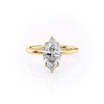 Load image into Gallery viewer, 2 CT Marquise Moissanite 6 Prong Engagement Ring For Her