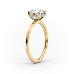 Load image into Gallery viewer, 3 CT Marquise Cut Solitaire Moissanite Engagement Ring