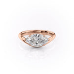 Load image into Gallery viewer, 1.00 CT Marquise Cut Moissanite Solitaire Engagement Ring For Her