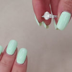 Load image into Gallery viewer, 3.0 CT Oval Cut Moissanite Diamond Cluster Engagement Ring