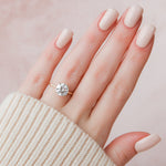 Load image into Gallery viewer, 2 CT Round Cut Twinkling Pave Moissanite Diamond Ring