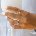 Load image into Gallery viewer, 2 CT Round Cut Moissanite Solitaire Diamond Ring