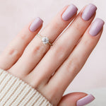 Load image into Gallery viewer, 2 CT Round Cut Moissanite Diamond Ring Unique Pave