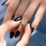 Load image into Gallery viewer, 2.5 CT Round Cut Moissanite Diamond Solitaire Engagement Ring