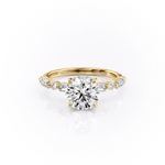 Load image into Gallery viewer, Affordable Moissanite Engagement Ring