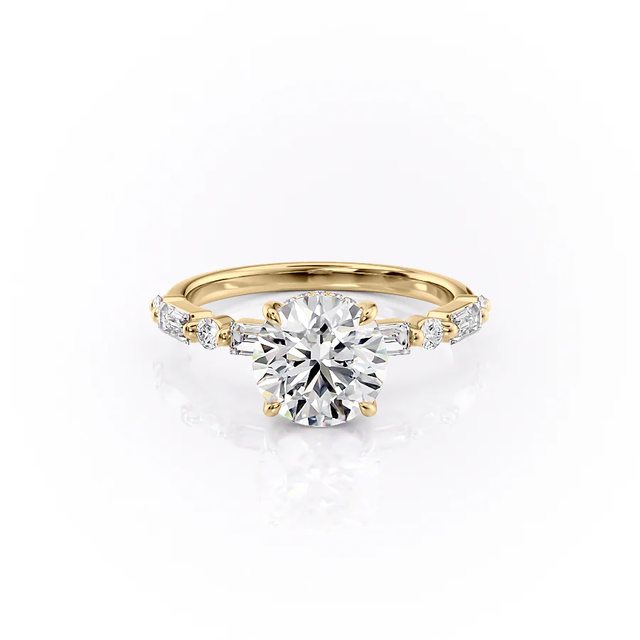 Affordable Moissanite Engagement Ring