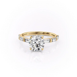 Load image into Gallery viewer, Affordable Moissanite Engagement Ring