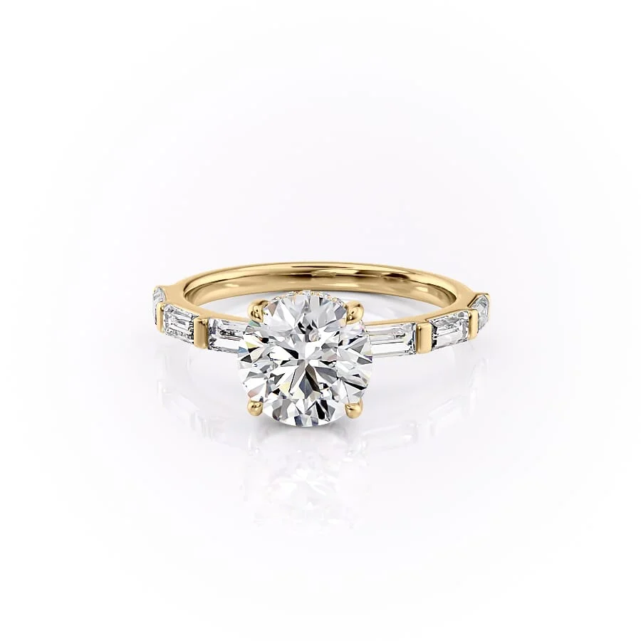 Affordable Moissanite Engagement Ring