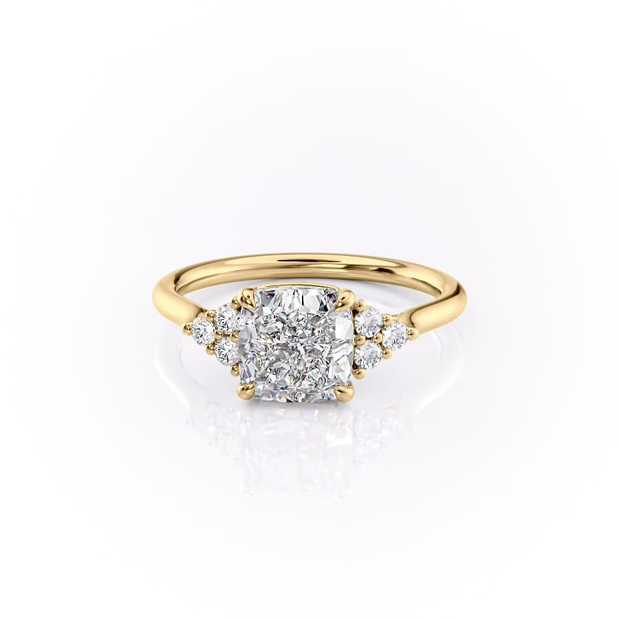 Cushion Halo Style Ring