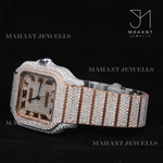 Load image into Gallery viewer, Full Body Diamond Moissanite Watch With Roman Dial
