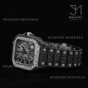 Exquisite Skeleton Baller Square Wathch