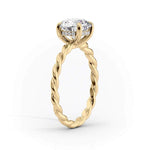 Load image into Gallery viewer, 2 CT Round Cut Classic Solitaire Moissanite Diamond Ring