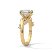 Cluster Engagement Ring