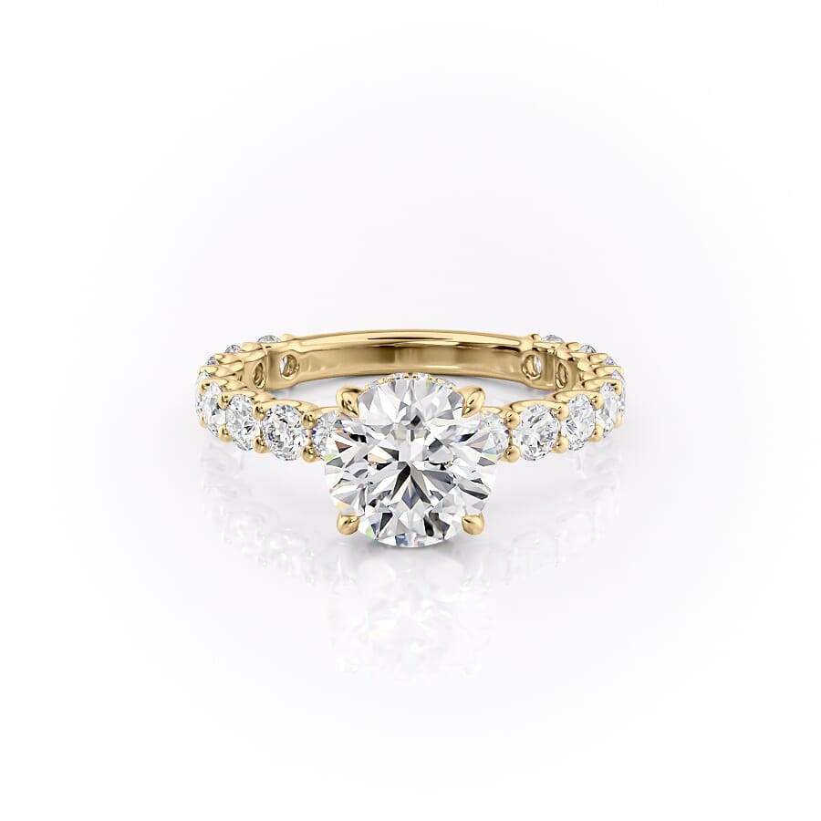 Affordable Moissanite Engagement Ring