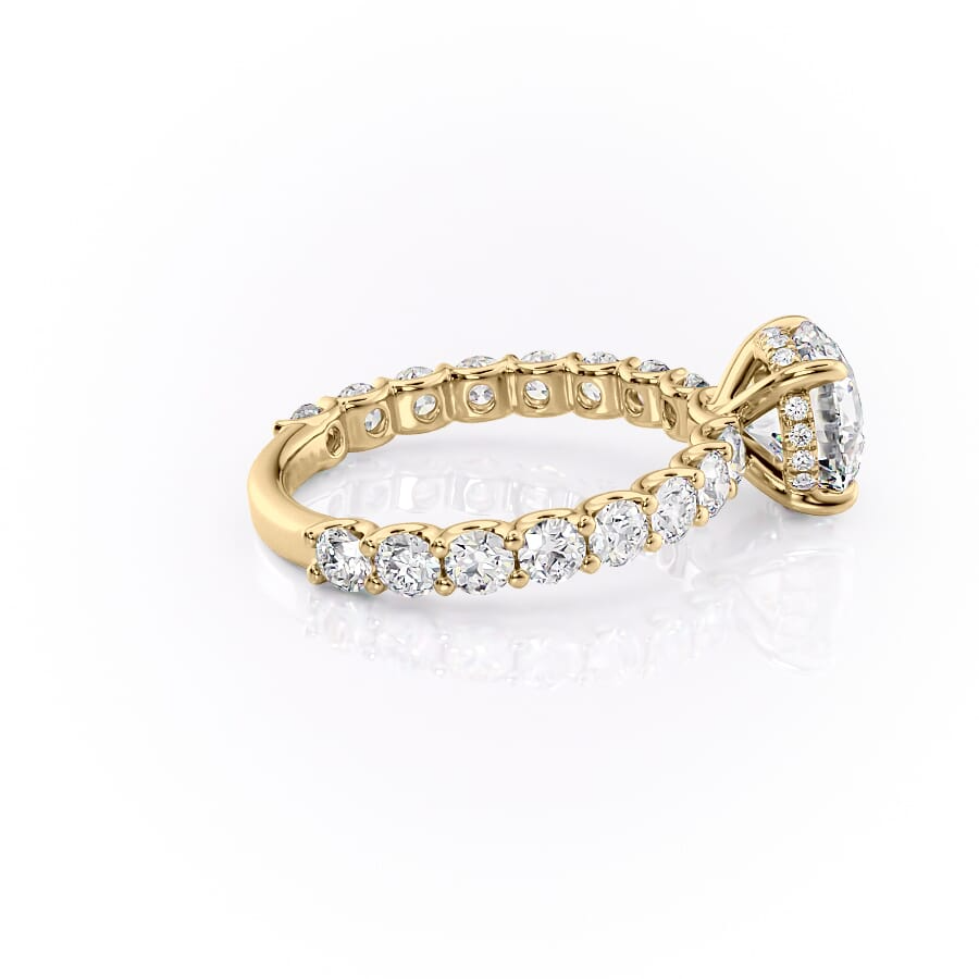 White Gold Moissanite Ring