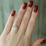 Load image into Gallery viewer, 1.0CT Round Moissanite Vintage Engagement Ring