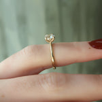 Load image into Gallery viewer, 2.0 CT Round Diamond Lab Grown Solitaire Engagement Ring