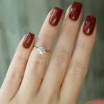 Load image into Gallery viewer, 2.0 CT Round Diamond Lab Grown Solitaire Engagement Ring